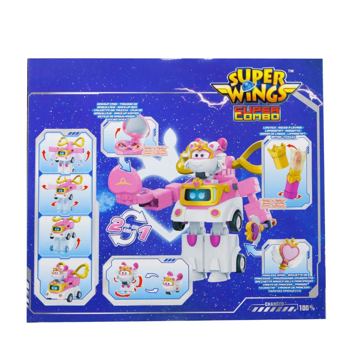 Đồ Chơi Siêu Robot Biến Hình Nâng Cấp - Sara Hoàng Gia SUPERWINGS EU790316