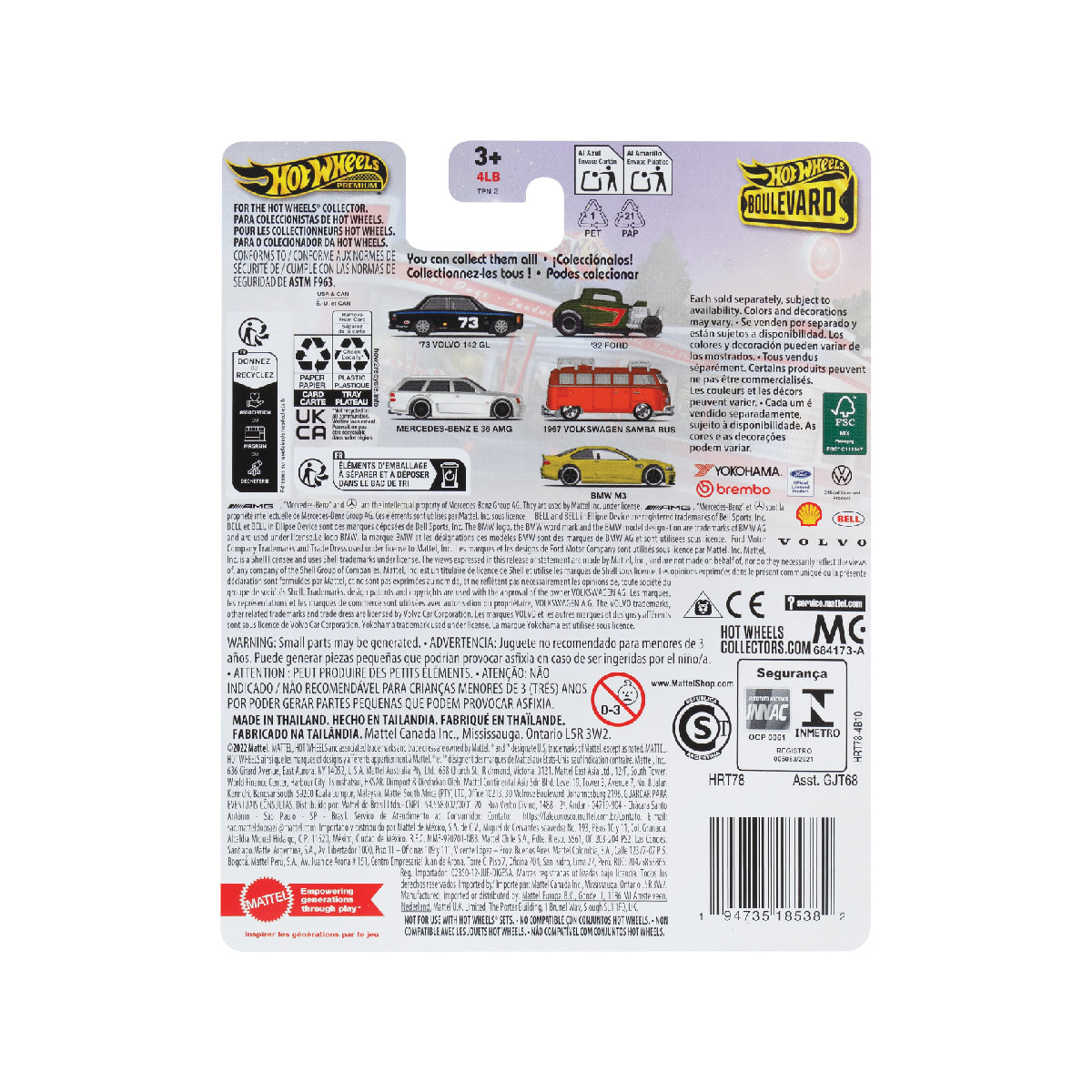 Siêu Xe Boulevard - Mercedes-Benz Amg E36 Estate Custom HOT WHEELS GJT68