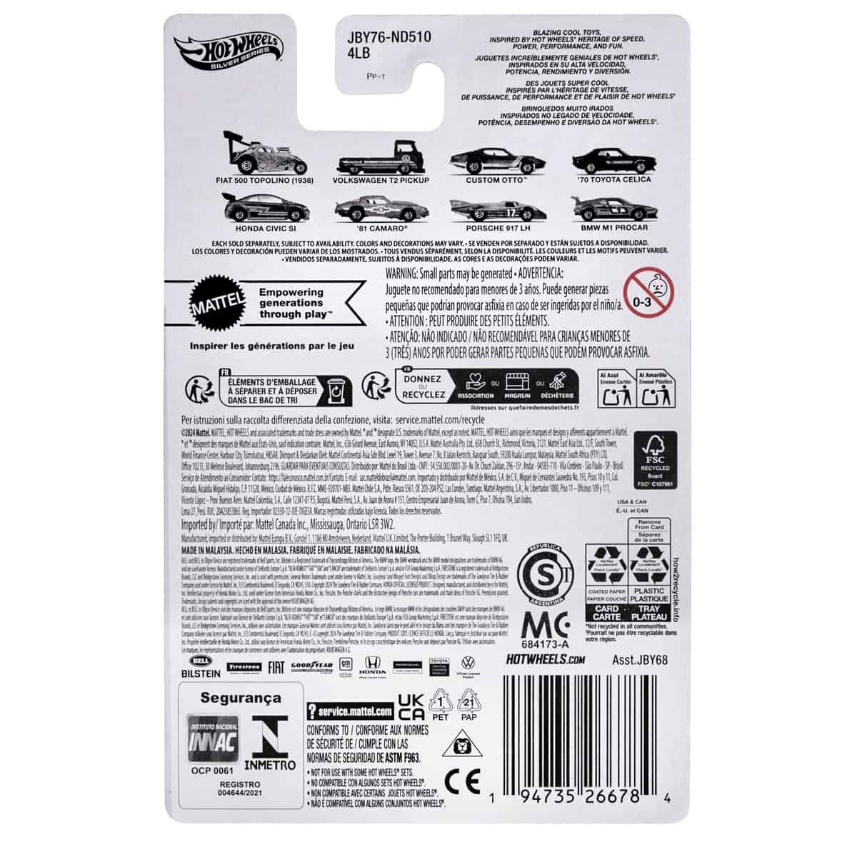 Đồ Chơi Siêu Xe Hot Ones - BMW M1 Procar HOT WHEELS JBY68