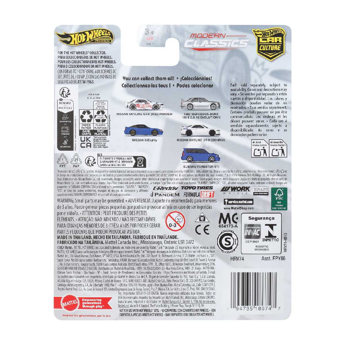 Siêu Xe Sang Trọng Subaru Forester Sti HOT WHEELS FPY86