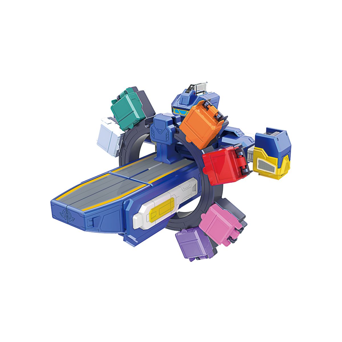 Đồ Chơi Tàu Bay Vũ Trụ Biến Hình Trạm Không Gian Đi Kèm 8 Mô Hình SUPERWINGS EU780288-A