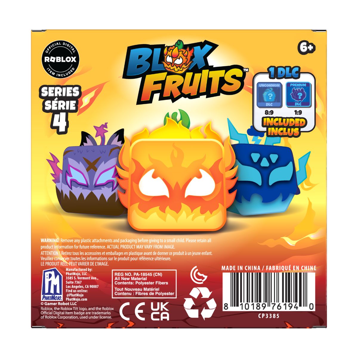 Đồ Chơi Thú Nhồi Bông Bí Ẩn Series 4 BLOX FRUITS CP3385