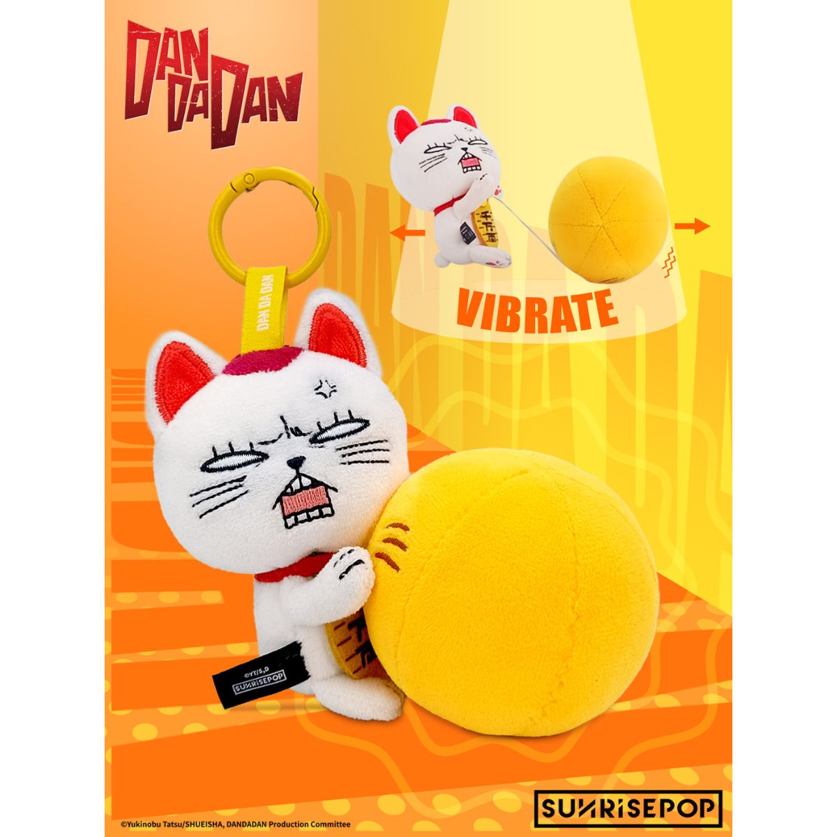 Đồ Chơi Thú Nhồi Bông Dây Kéo Bà Bà Tốc Độ Dan Da Dan SUNRISEPOP DDPL004
