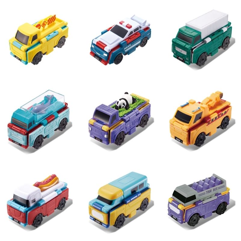 Transracers - Xe donuts biến hình thành xe hot dog VECTO VN463875-34