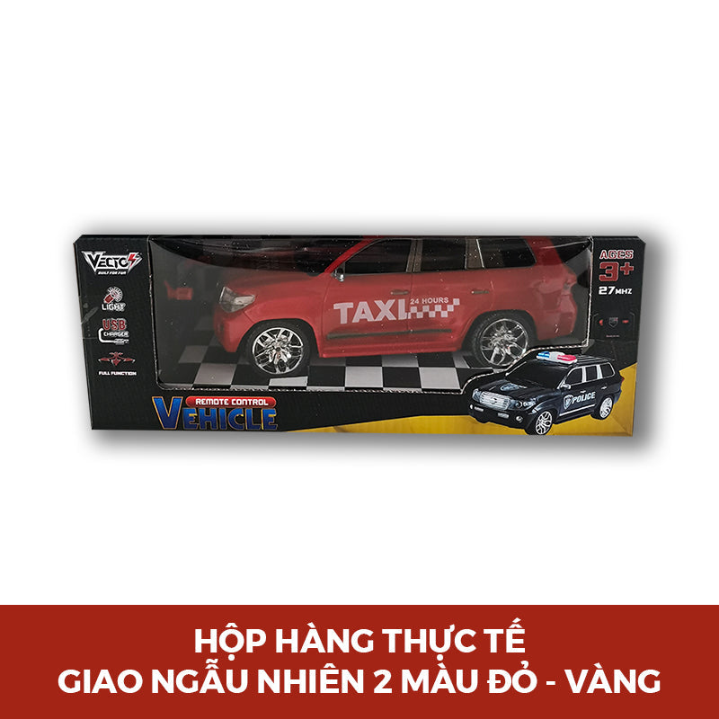 Đồ chơi xe taxi điều khiển từ xa VECTO VT236A