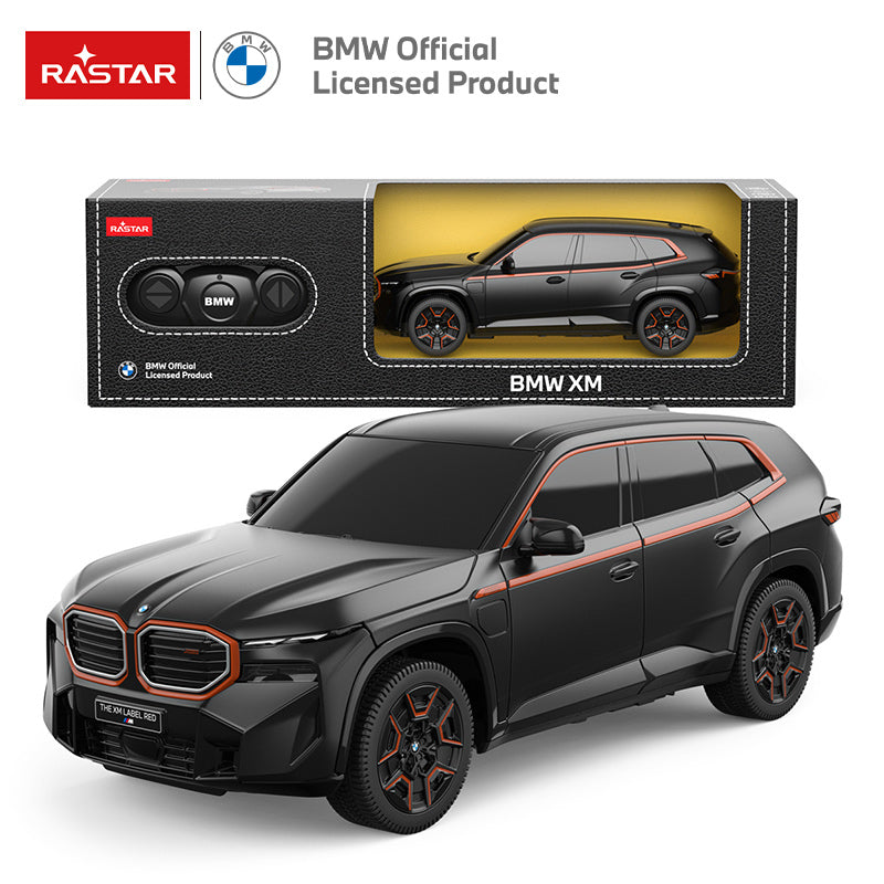 Xe Điều Khiển 1:24 BMW XM Đen RASTAR R10240