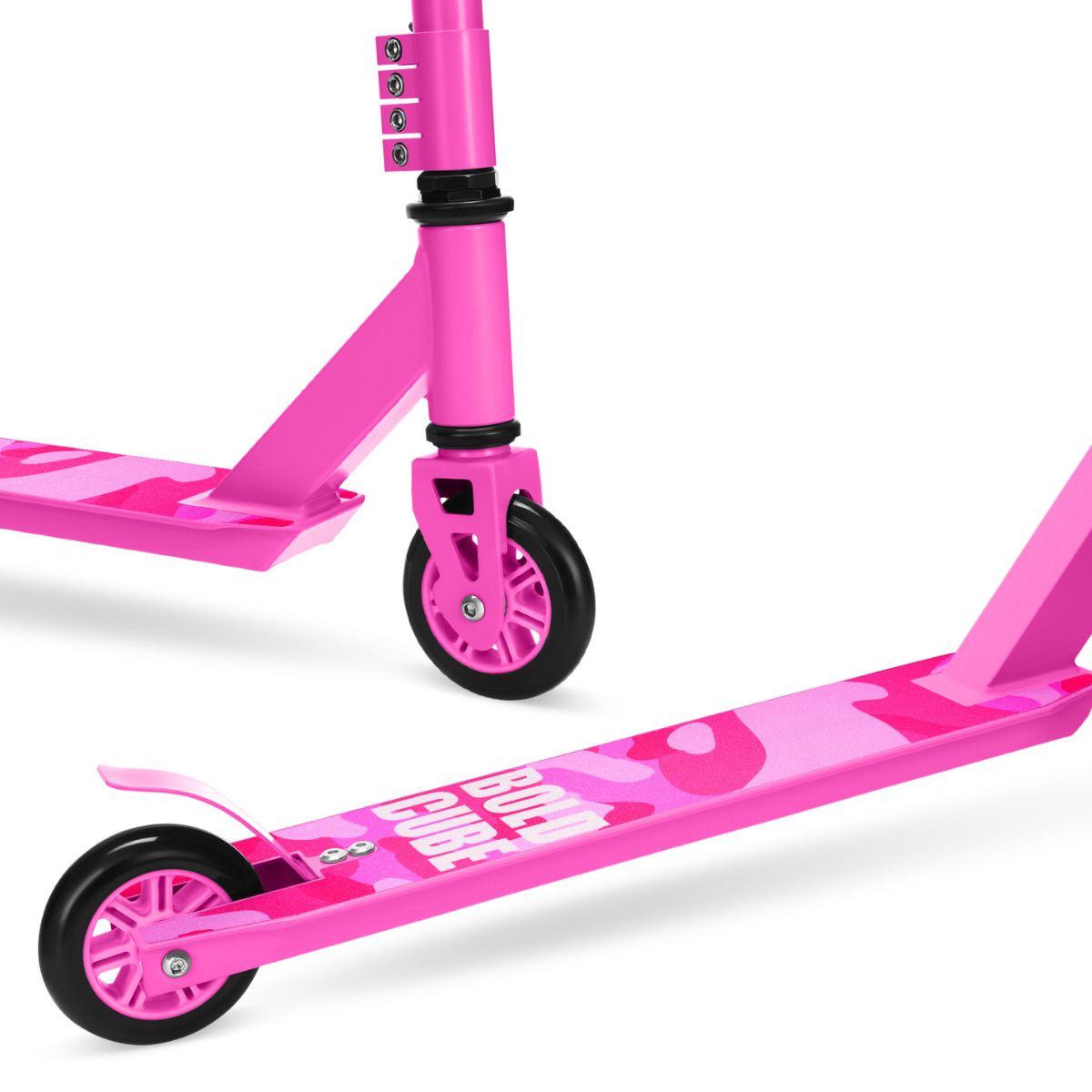 Xe Scooter 2 Bánh Boldcube Stunt Màu Hồng SCOOTER SKY050