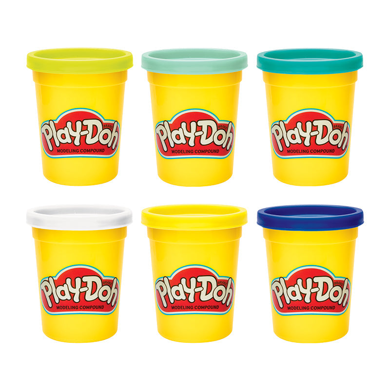 Hộp bột nặn Playdoh màu trắng nhạt năm 2024 PLAYDOH B5517C