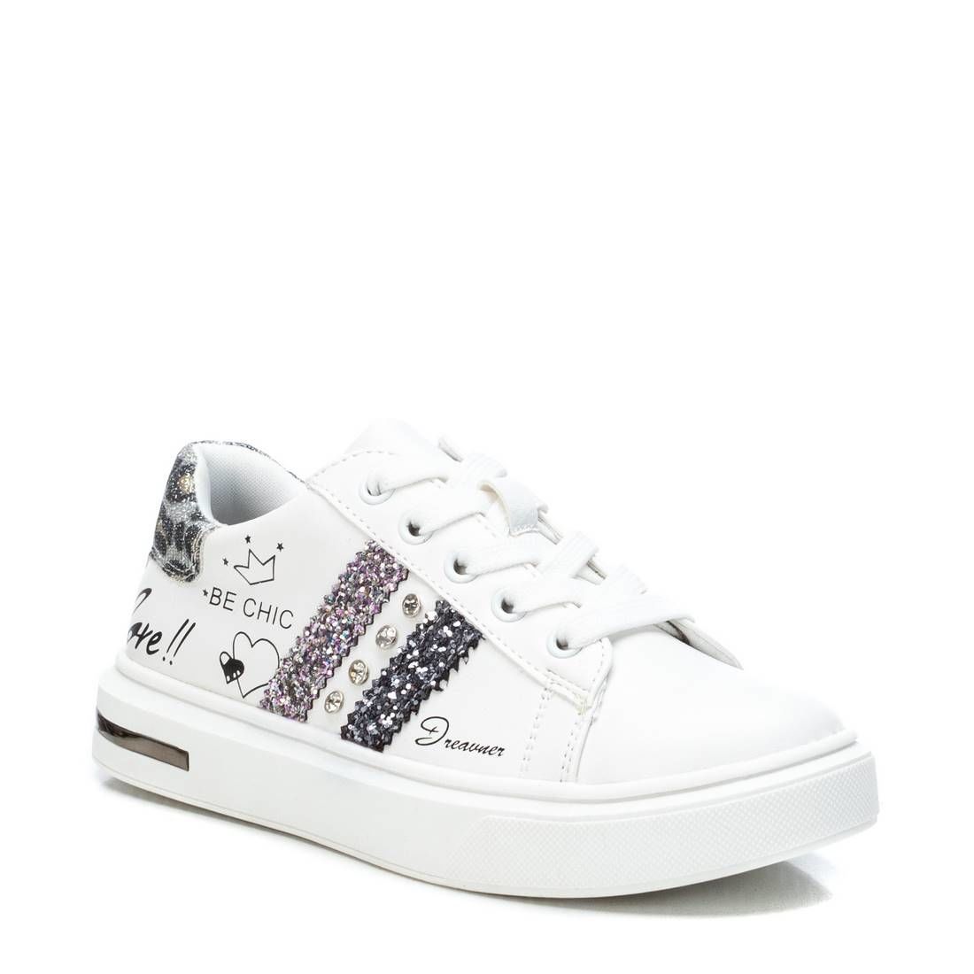 Giày Sneakers Kids PU Sparkle Silver XTI KIDS 057968