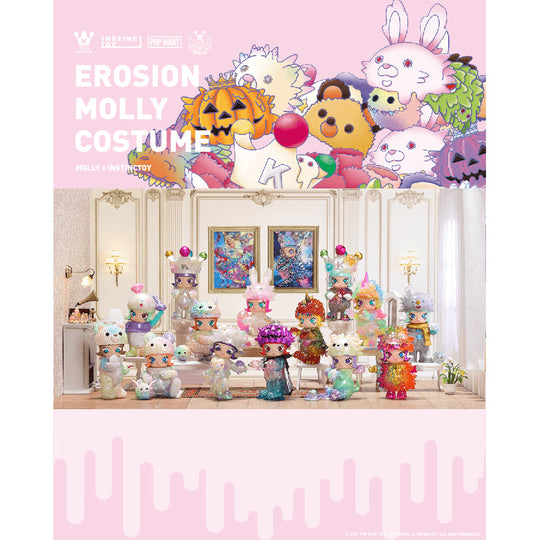 Mô Hình MOLLY × INSTINCTOY EROSION MOLLY COSTUME SERIES POP MART 6941448635369