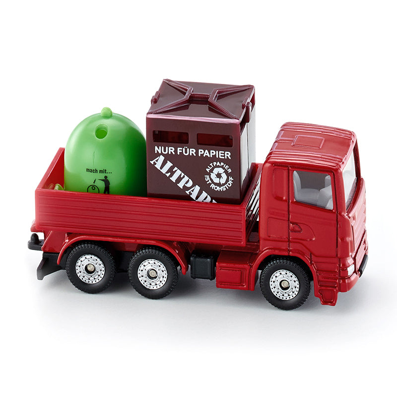 Mô Hình Xe Chở Rác Tái Chế SIKU 0828