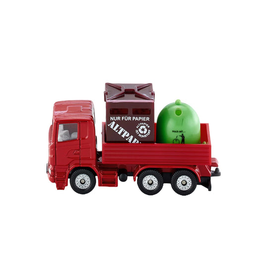Mô Hình Xe Chở Rác Tái Chế SIKU 0828