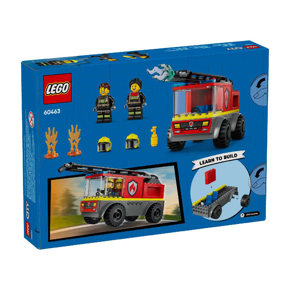 Đồ Chơi Xe Thang Cứu Hỏa LEGO CITY 60463