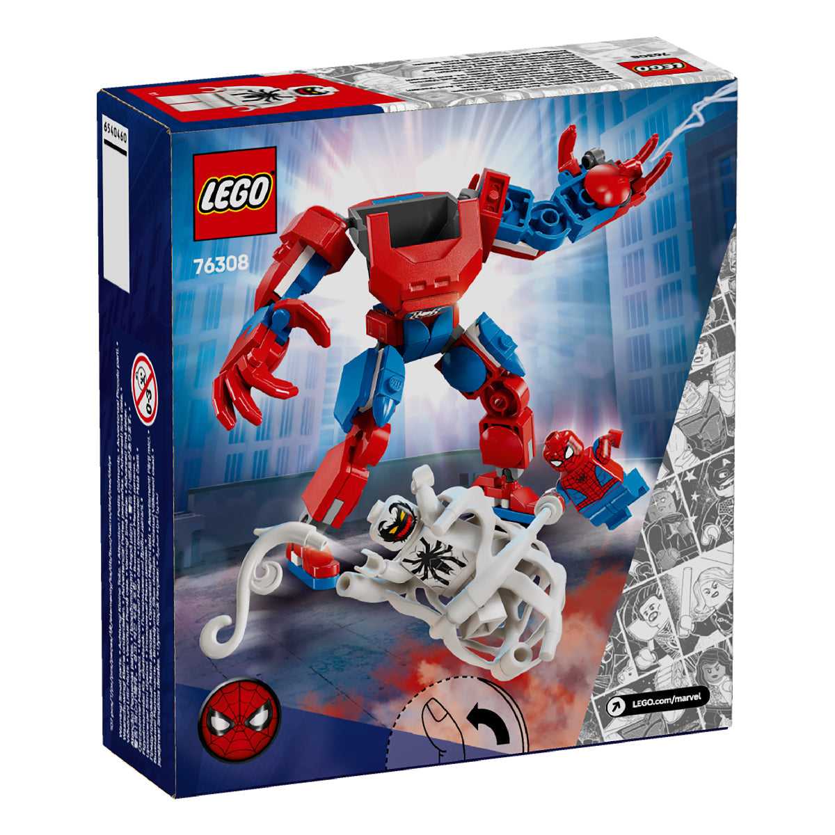 Đồ Chơi Lắp Ráp Robot Người Nhện Đại Chiến Antin-Venom LEGO SUPERHEROES 76308