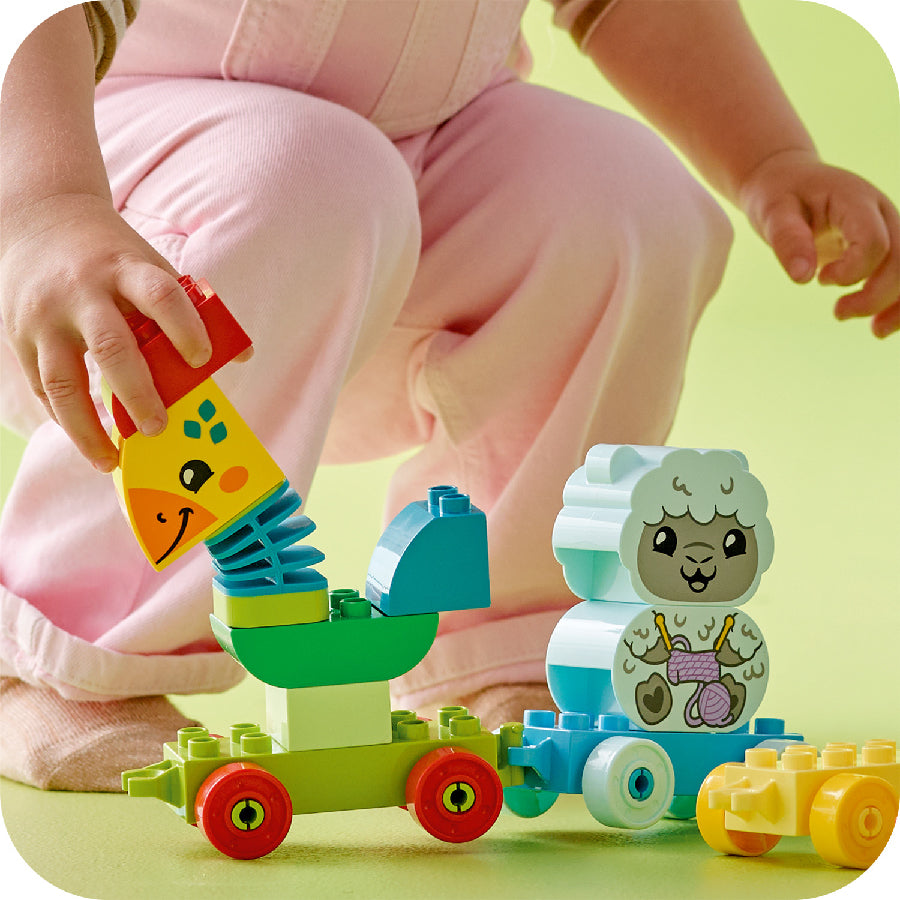 Đồ chơi lắp ráp Tàu lửa động vật LEGO DUPLO 10412