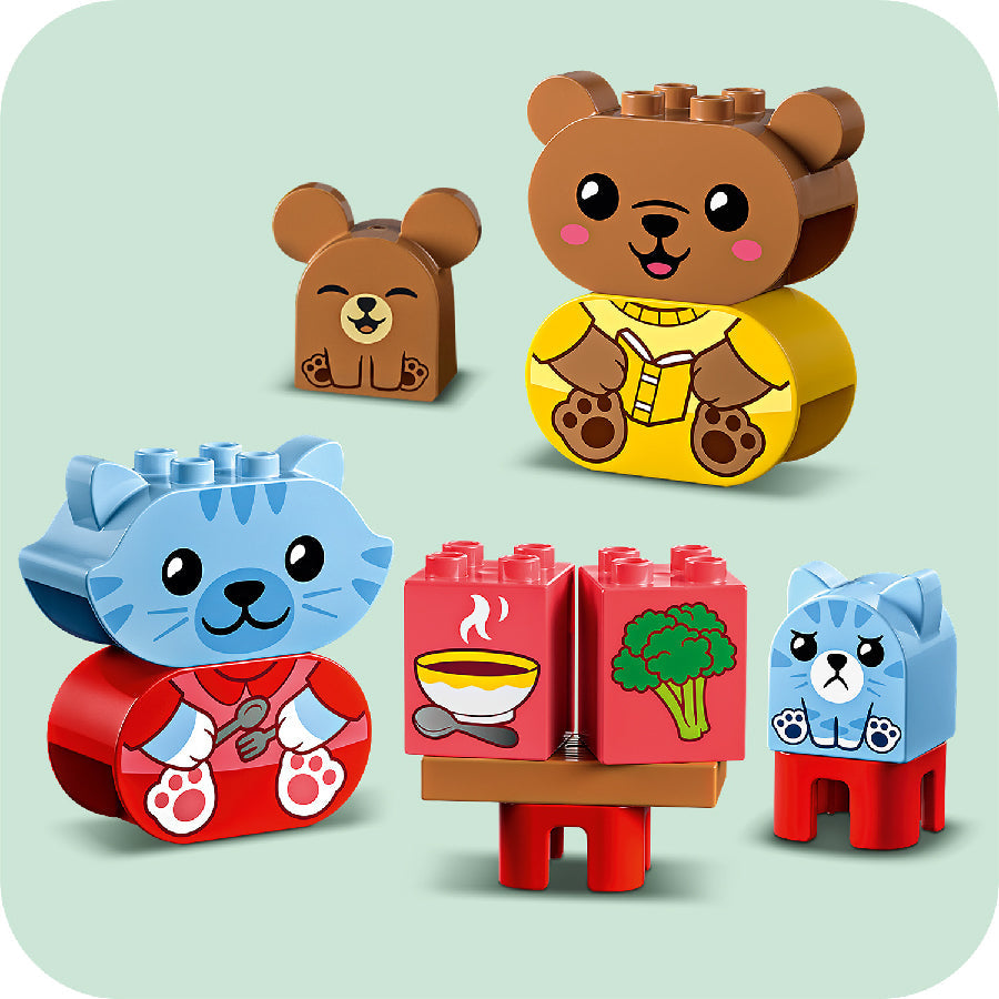 Đồ chơi lắp ráp Phòng ăn và phòng ngủ của bé LEGO DUPLO 10414