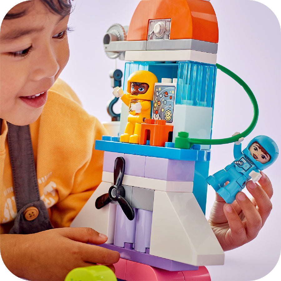 Đồ chơi lắp ráp Tàu phiêu lưu vũ trụ 3 trong 1 LEGO DUPLO 10422