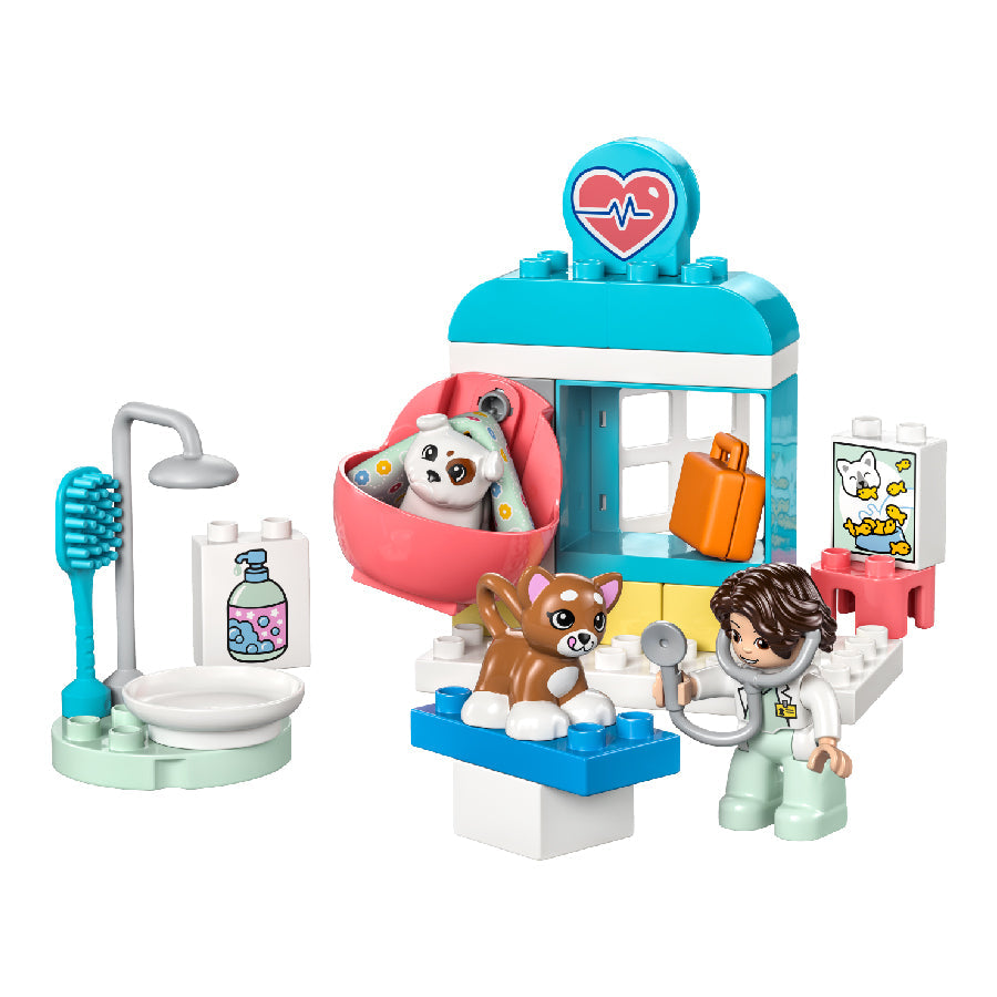 Đồ chơi lắp ráp Phòng khám bác sĩ thú y LEGO DUPLO 10438
