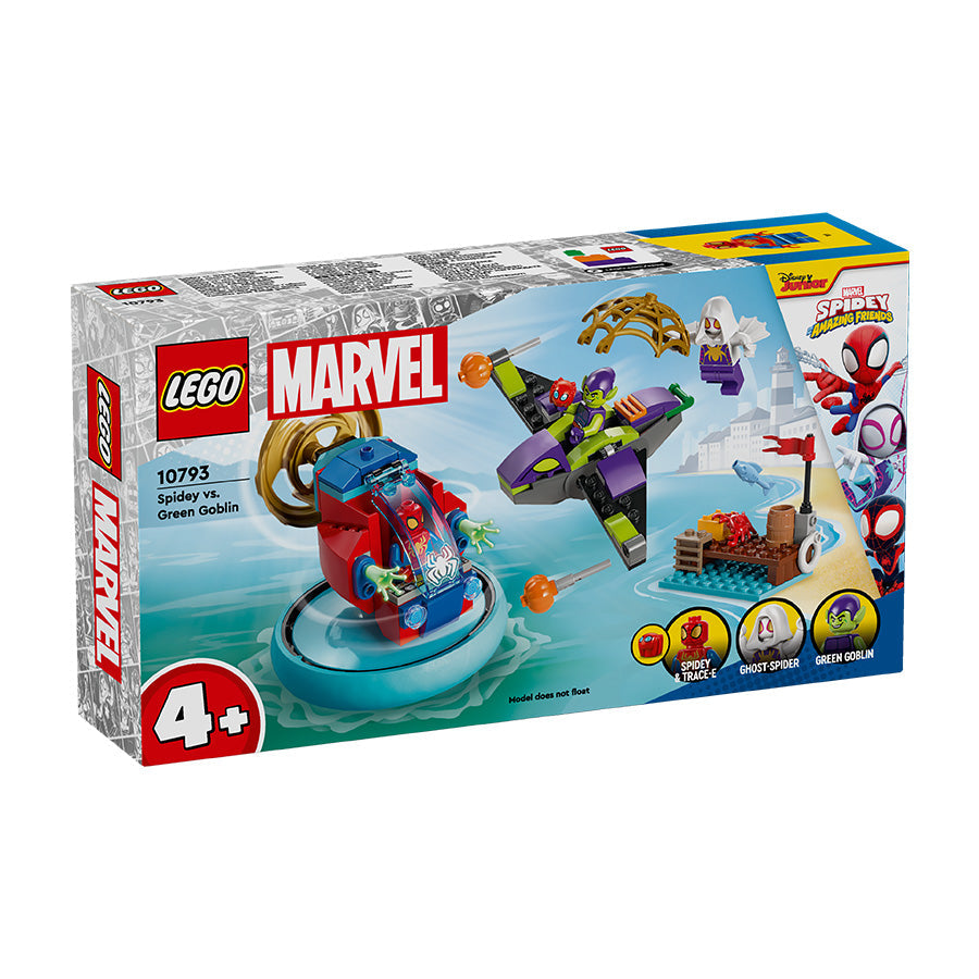 Đồ chơi lắp ráp Người nhện đối đầu Yêu Tinh Xanh LEGO SPIDEY 10793