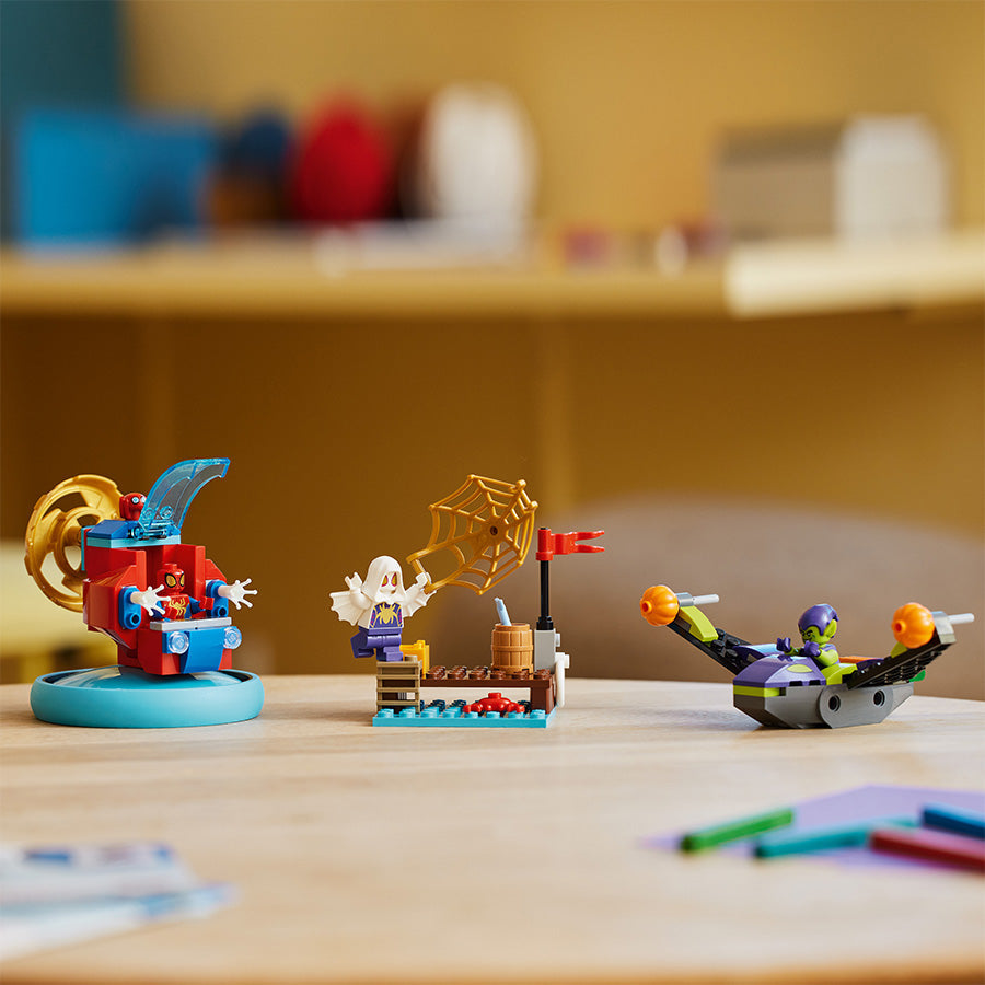 Đồ chơi lắp ráp Người nhện đối đầu Yêu Tinh Xanh LEGO SPIDEY 10793