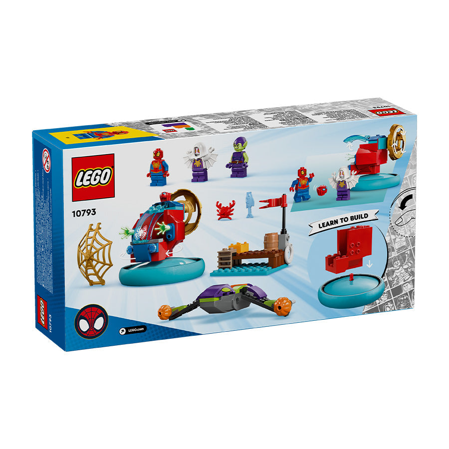 Đồ chơi lắp ráp Người nhện đối đầu Yêu Tinh Xanh LEGO SPIDEY 10793