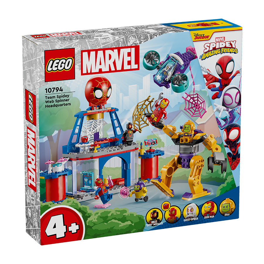 Đồ chơi lắp ráp Trụ sở của Người nhện & Người sắt LEGO SPIDEY 10794