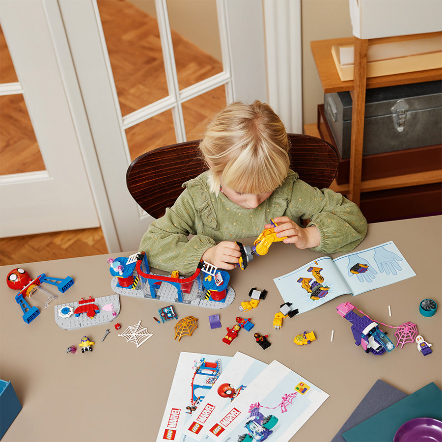 Đồ chơi lắp ráp Trụ sở của Người nhện & Người sắt LEGO SPIDEY 10794