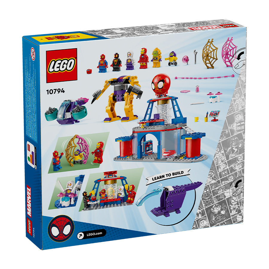 Đồ chơi lắp ráp Trụ sở của Người nhện & Người sắt LEGO SPIDEY 10794