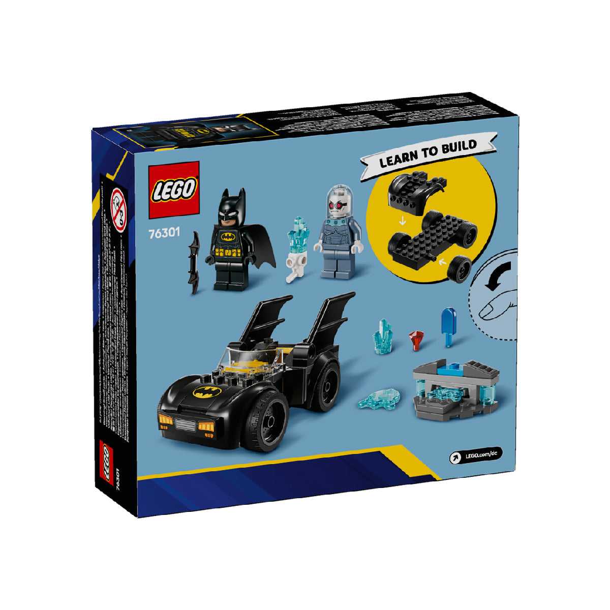 Đồ Chơi Lắp Ráp Batman Và Xe Chiến Đấu Với Mr. Freeze LEGO SUPERHEROES 76301