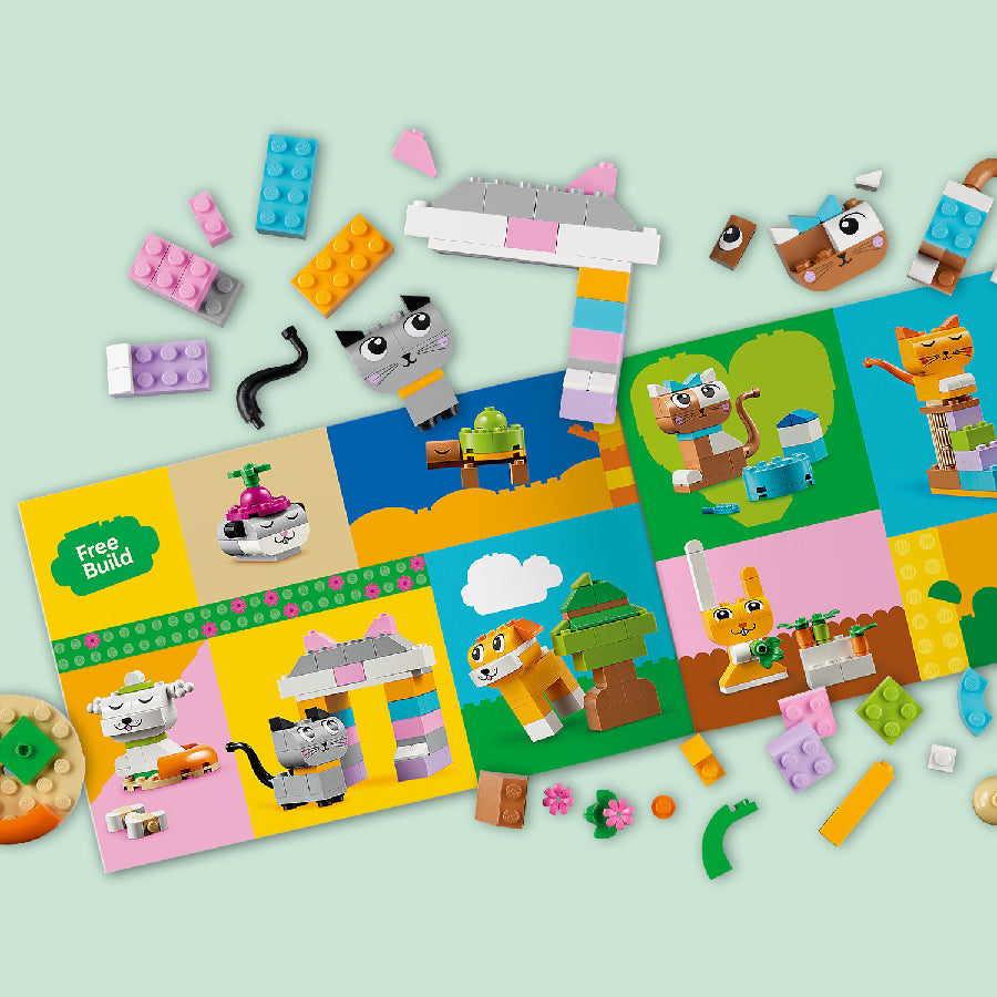 Đồ chơi lắp ráp Bộ gạch sáng tạo chủ đề động vật LEGO CLASSIC 11034