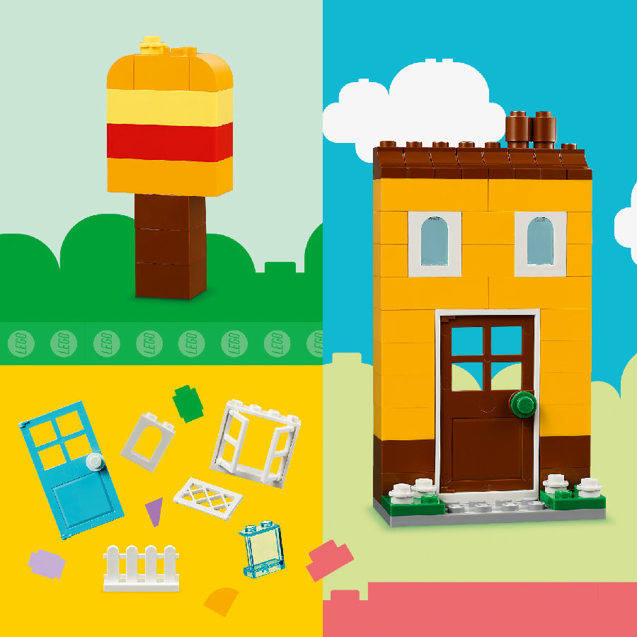 Đồ chơi lắp ráp Bộ gạch chi tiết chủ đề nhà cửa LEGO CLASSIC 11035