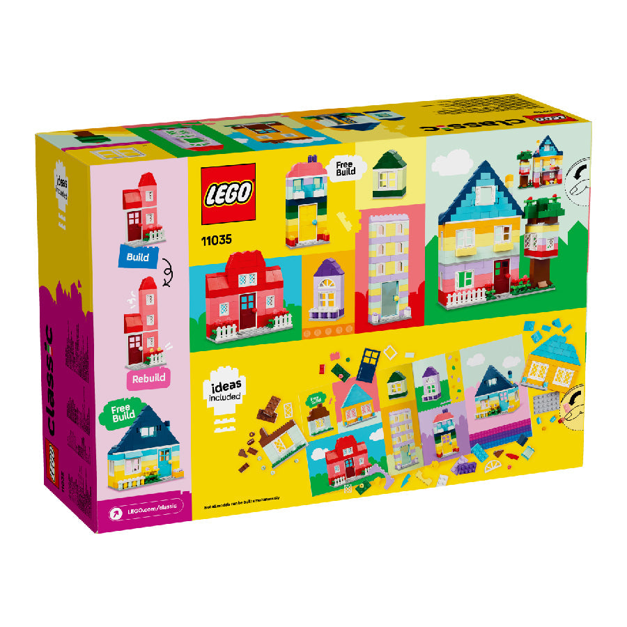 Đồ chơi lắp ráp Bộ gạch chi tiết chủ đề nhà cửa LEGO CLASSIC 11035