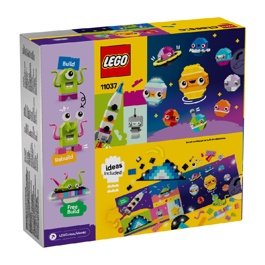 Đồ chơi lắp ráp Bộ gạch sáng tạo chủ đề không gian LEGO CLASSIC 11037