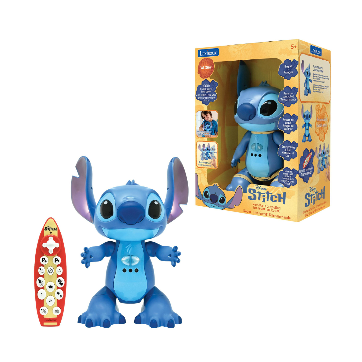 Đồ Chơi Robot Stitch Tinh Nghịch Điều Khiển Từ Xa VECTO STITCHEN