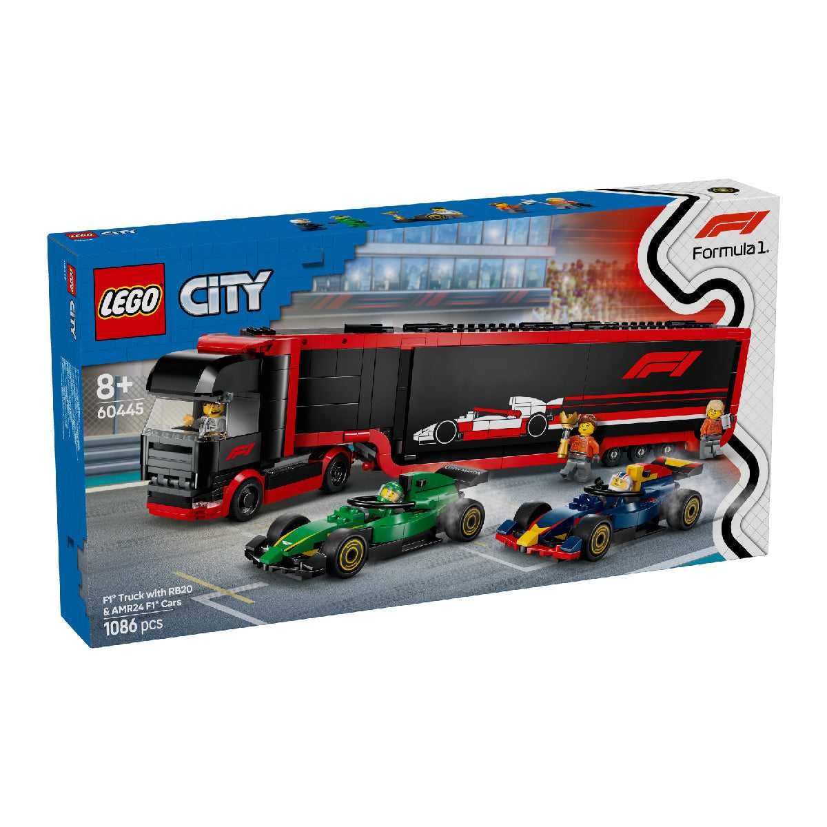 Đồ Chơi Lắp Ráp Xe Vận Chuyển Xe Đua F1 LEGO CITY 60445
