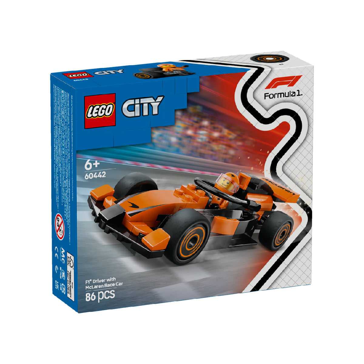Đồ Chơi Lắp Ráp Xe Đua F1 LEGO CITY 60442
