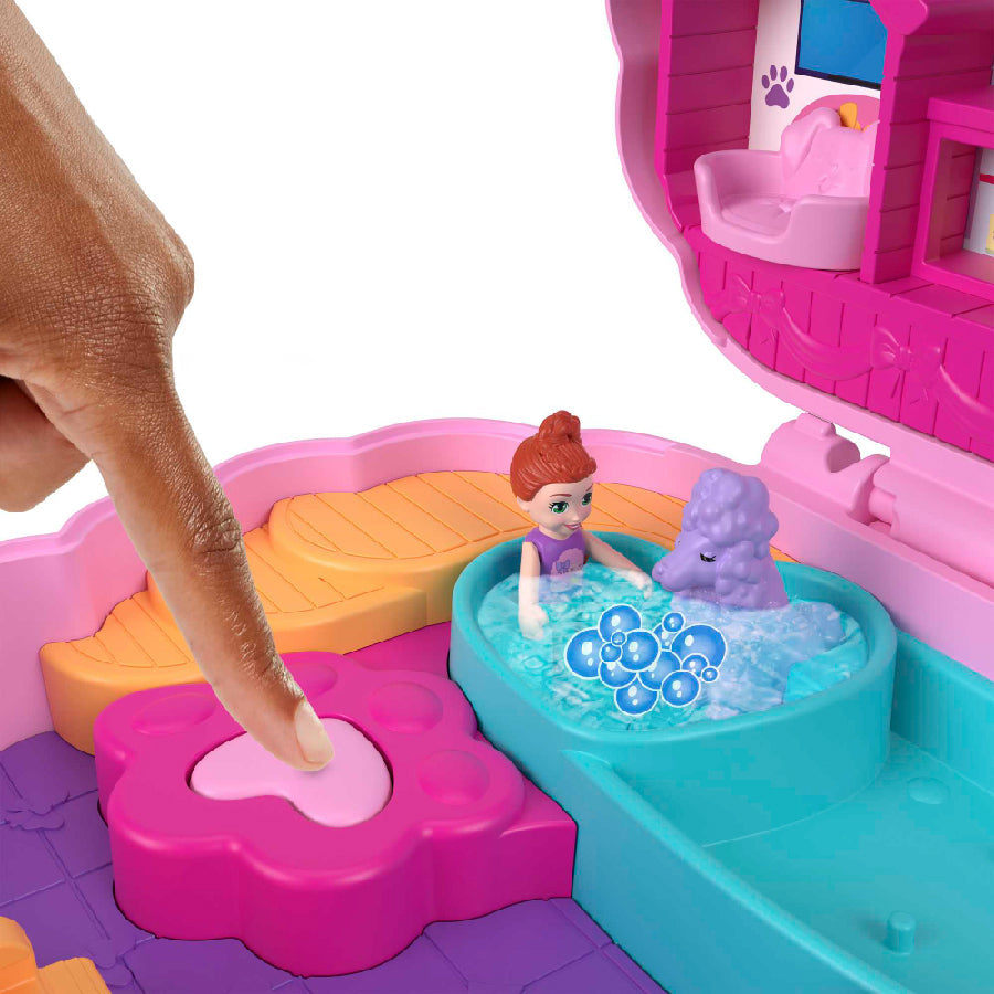 Polly Pocket và Spa thư giãn với cún Poodle POLLY POCKET FRY35