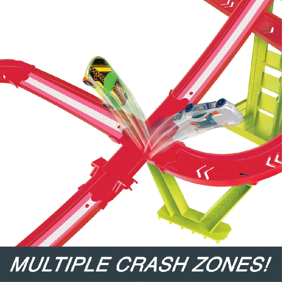 Đường Đua Chọc Trời Hot Wheels Neon Speeders HOT WHEELS HPC07