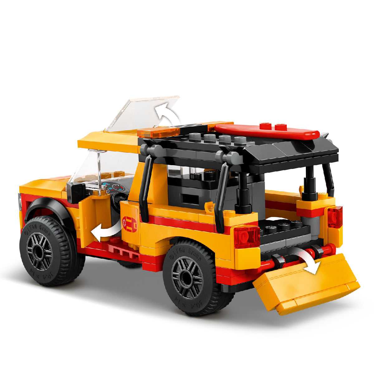 Đồ chơi lắp ráp Xe cứu hộ bãi biển LEGO CITY 60453