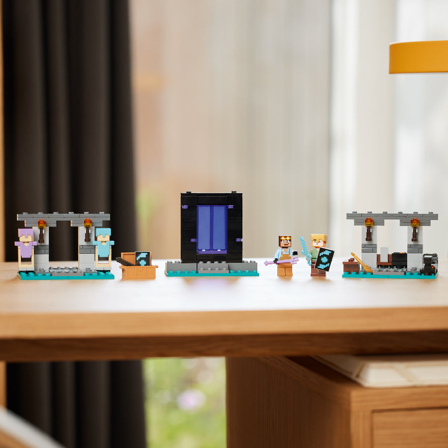 Đồ chơi lắp ráp Kho chế tạo vũ khí LEGO MINECRAFT 21252