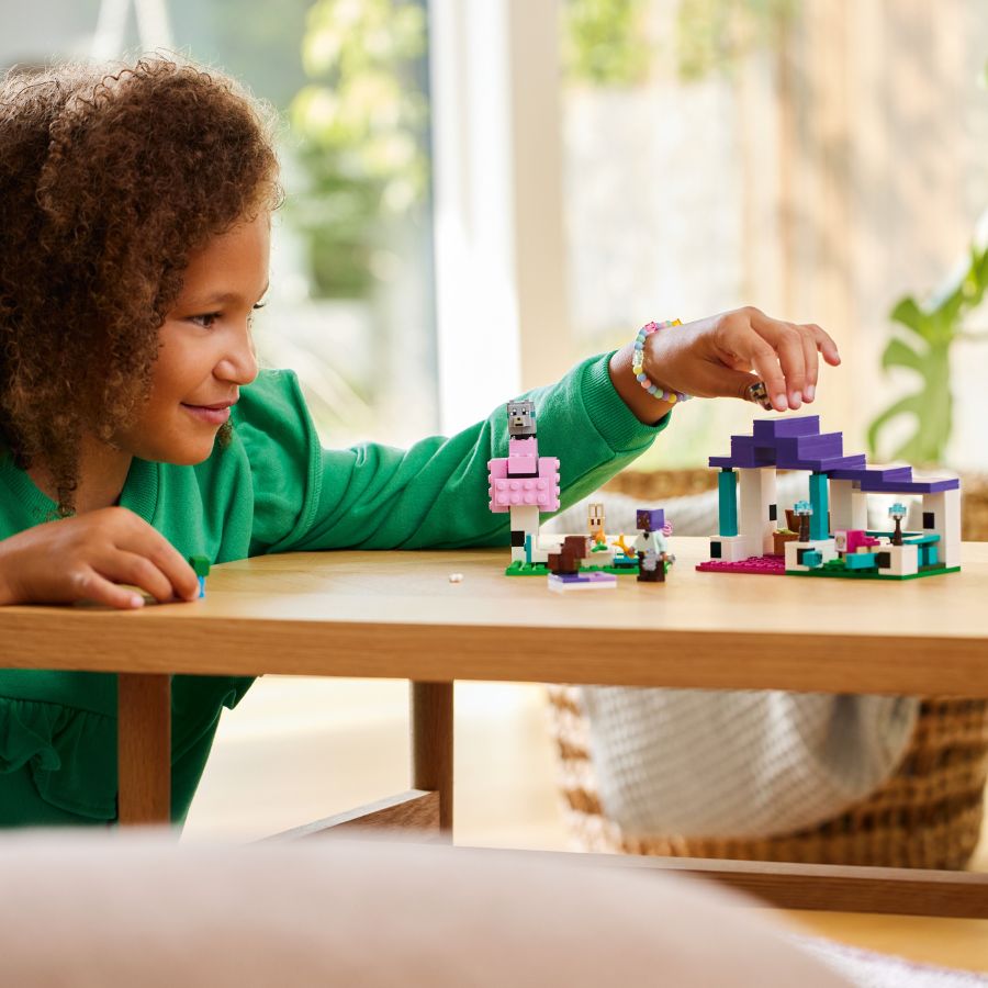 Đồ chơi lắp ráp Mô hình khu bảo tồn động vật hoang dã LEGO MINECRAFT 21253
