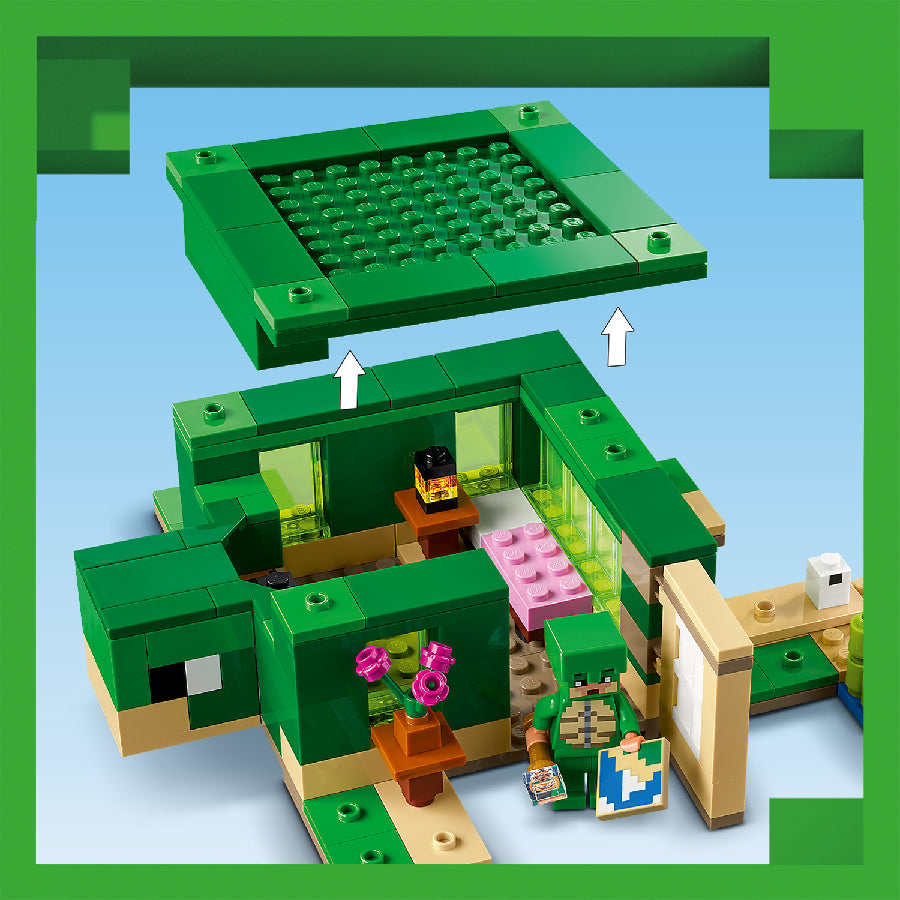 Đồ chơi lắp ráp Ngôi nhà rùa biển LEGO MINECRAFT 21254