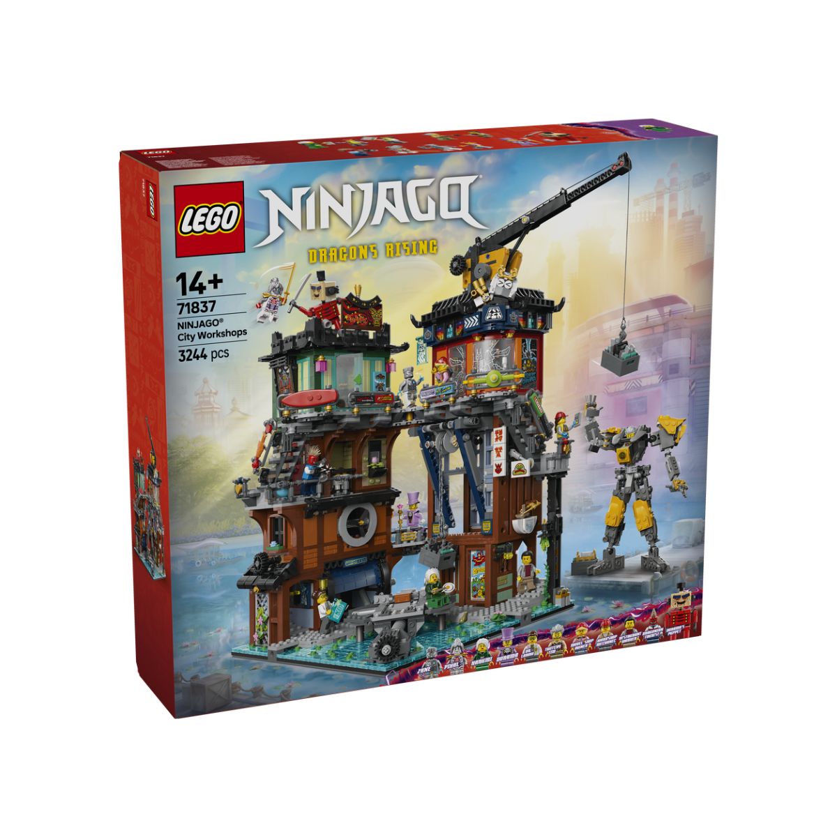 Đồ Chơi Lắp Ráp Xưởng Chế Tạo Thành Phố Ninjago® LEGO NINJAGO 71837