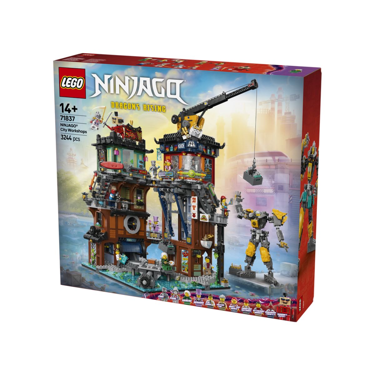 Đồ Chơi Lắp Ráp Xưởng Chế Tạo Thành Phố Ninjago® LEGO NINJAGO 71837
