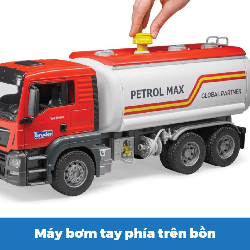 Mô Hình Xe chở xăng MAN TGS BRUDER BRU03775