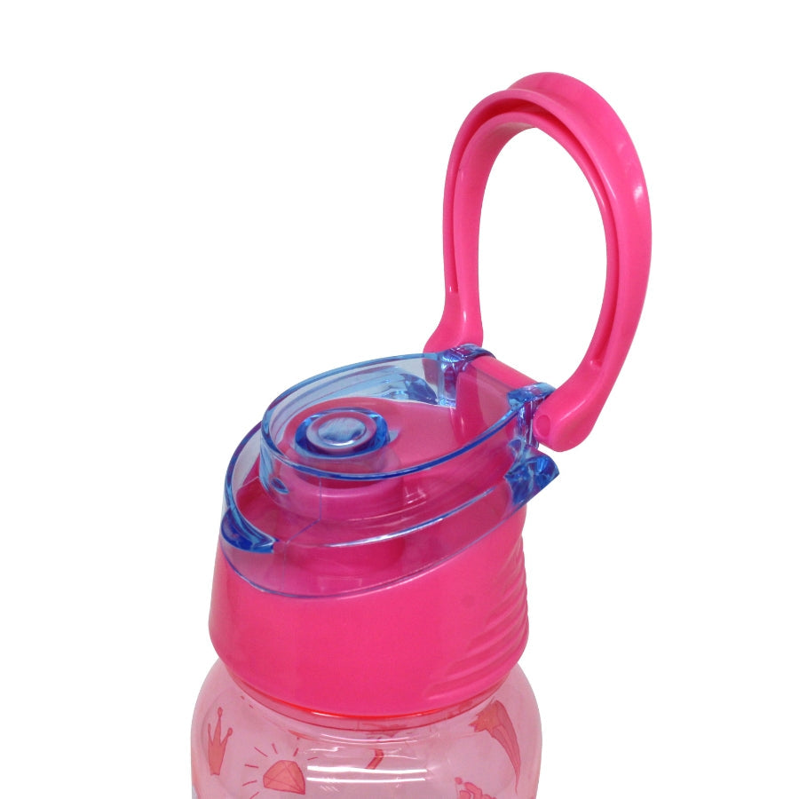 Bình nước nhựa Rainbow Unicorn Hồng CLEVER HIPPO WB01