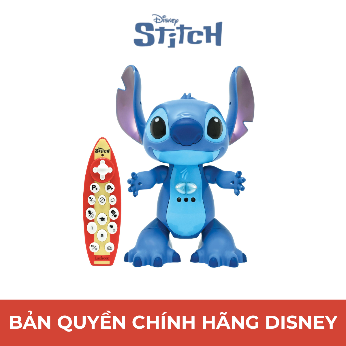 Đồ Chơi Robot Stitch Tinh Nghịch Điều Khiển Từ Xa VECTO STITCHEN