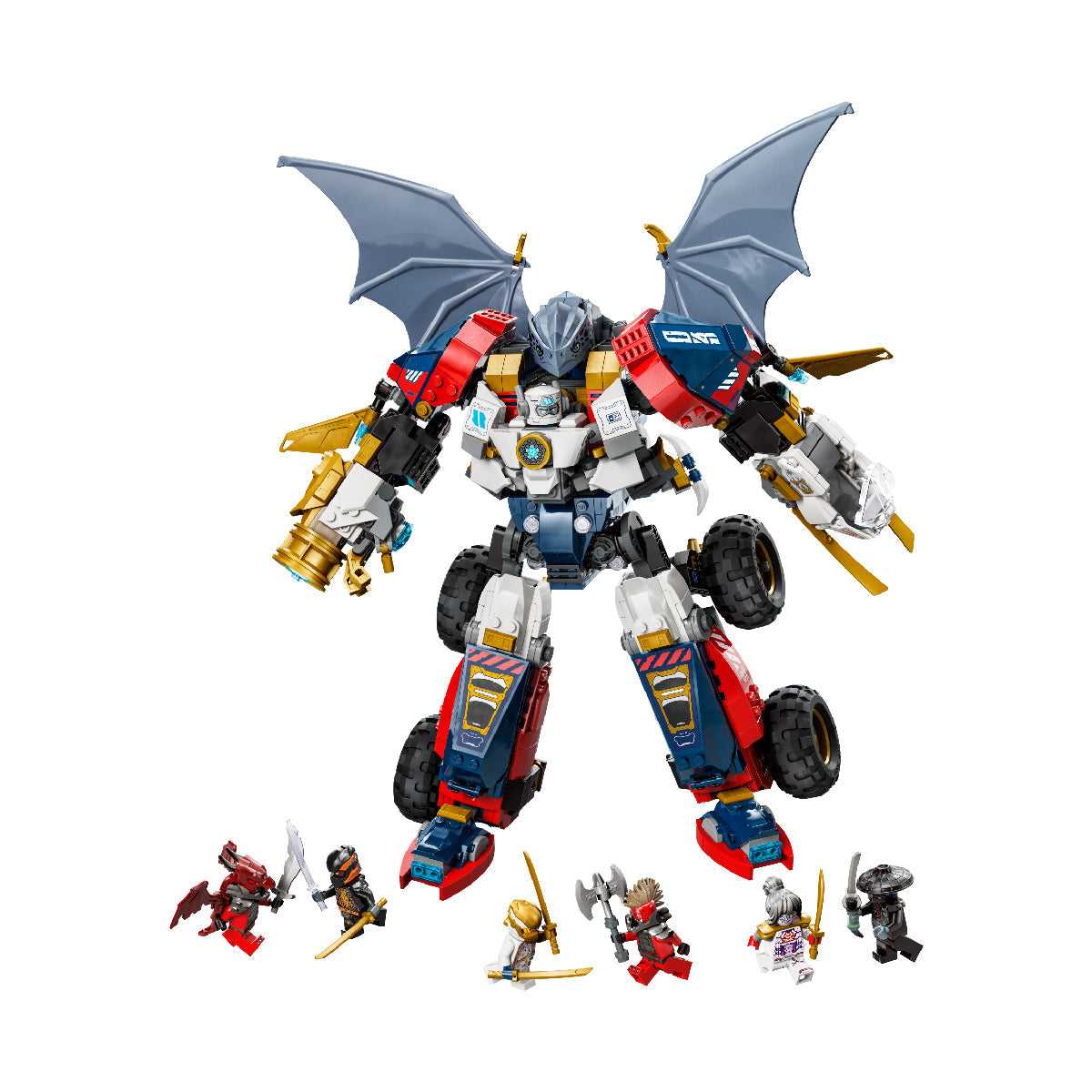 Đồ Chơi Lắp Ráp Chiến Giáp Kết Hợp Của Zane LEGO NINJAGO 71834
