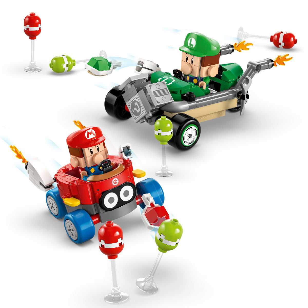 Đồ Chơi Lắp Ráp Baby Mario Đối Đầu Baby Luigi LEGO SUPER MARIO 72034