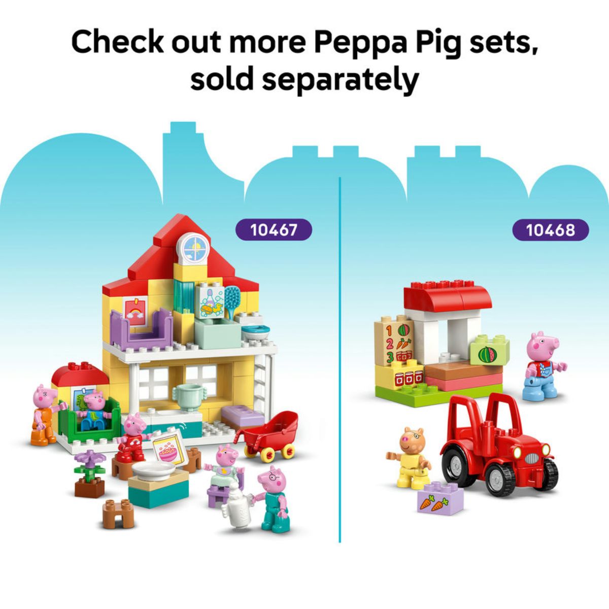 Đồ Chơi Lắp Ráp Chuyến Đi Tàu Cùng Grandpa Pig LEGO DUPLO 10466 (35 Chi Tiết)